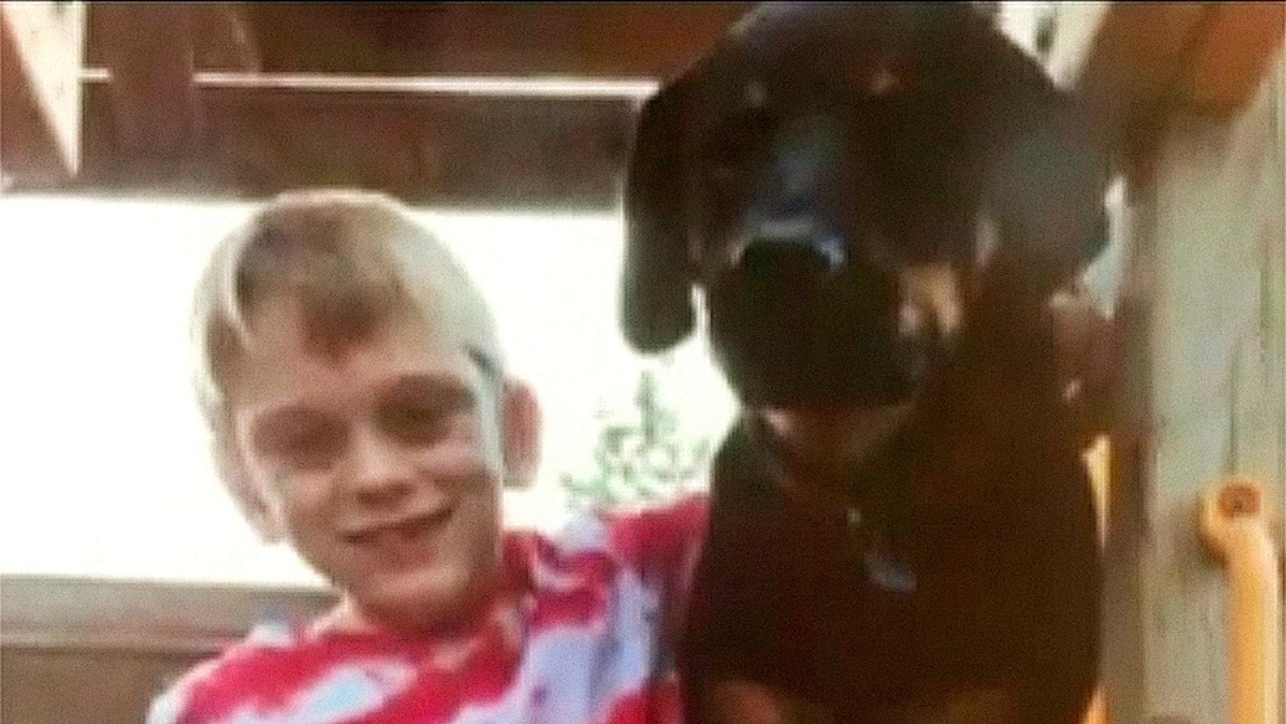 Lucas Fuller and Bear
