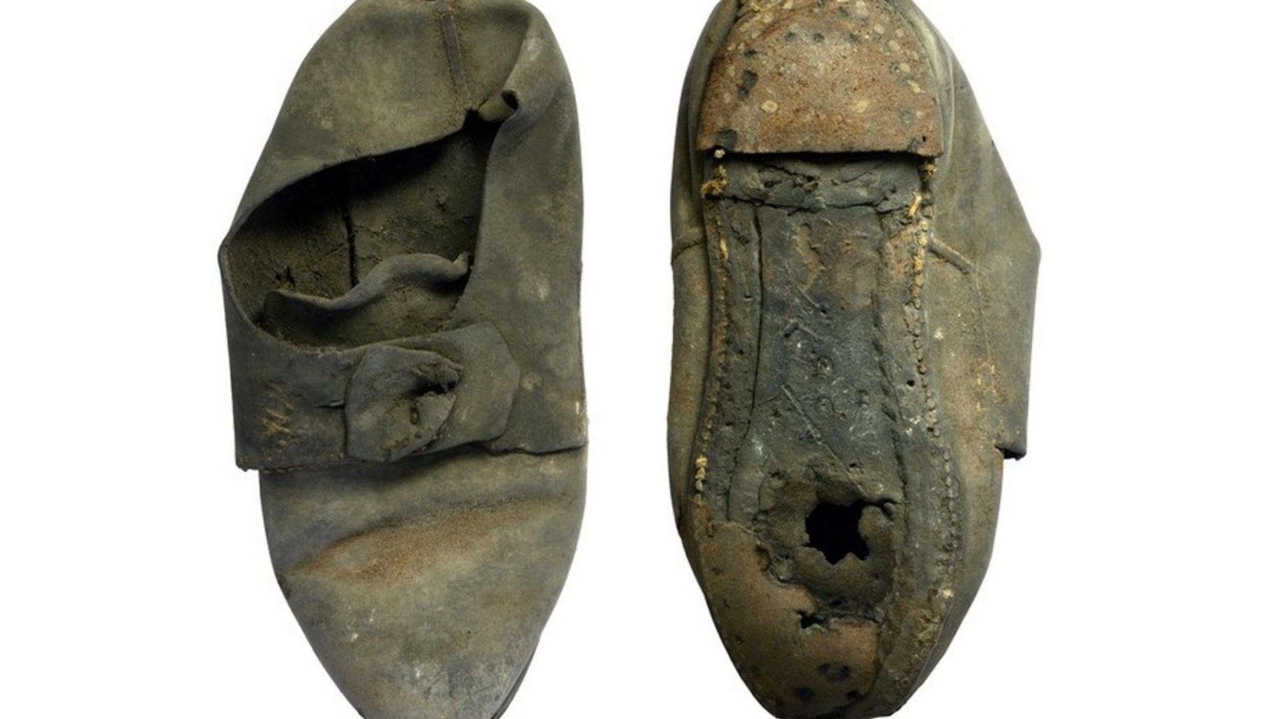 This remarkably well-preserved shoe was likely used to ward off evil spirits some 300 years ago, researchers say.