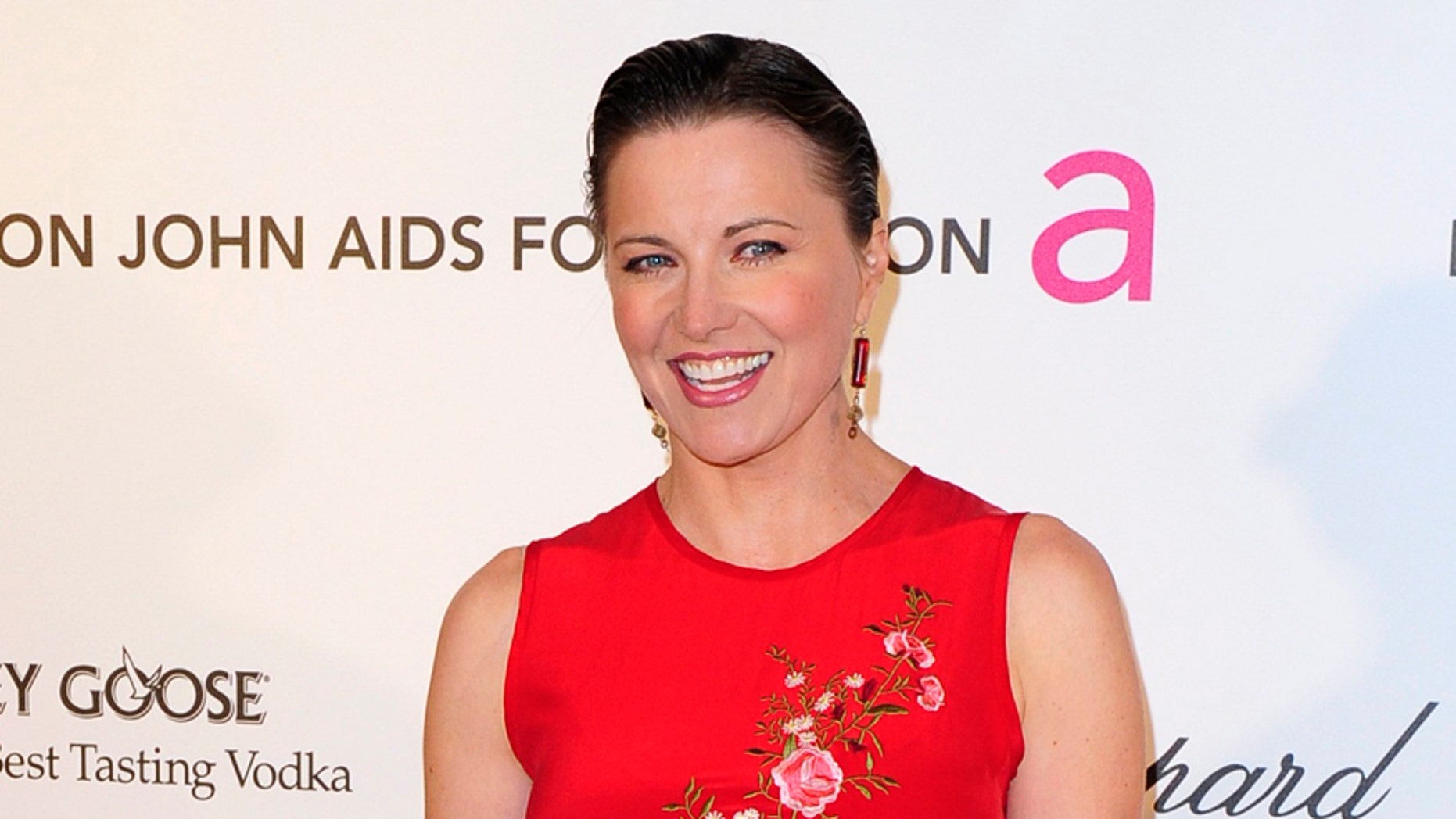 Actress Lucy Lawless arrives at the 2013 Elton John AIDS Foundation Oscar Party in West Hollywood, California, February 24, 2013. REUTERS