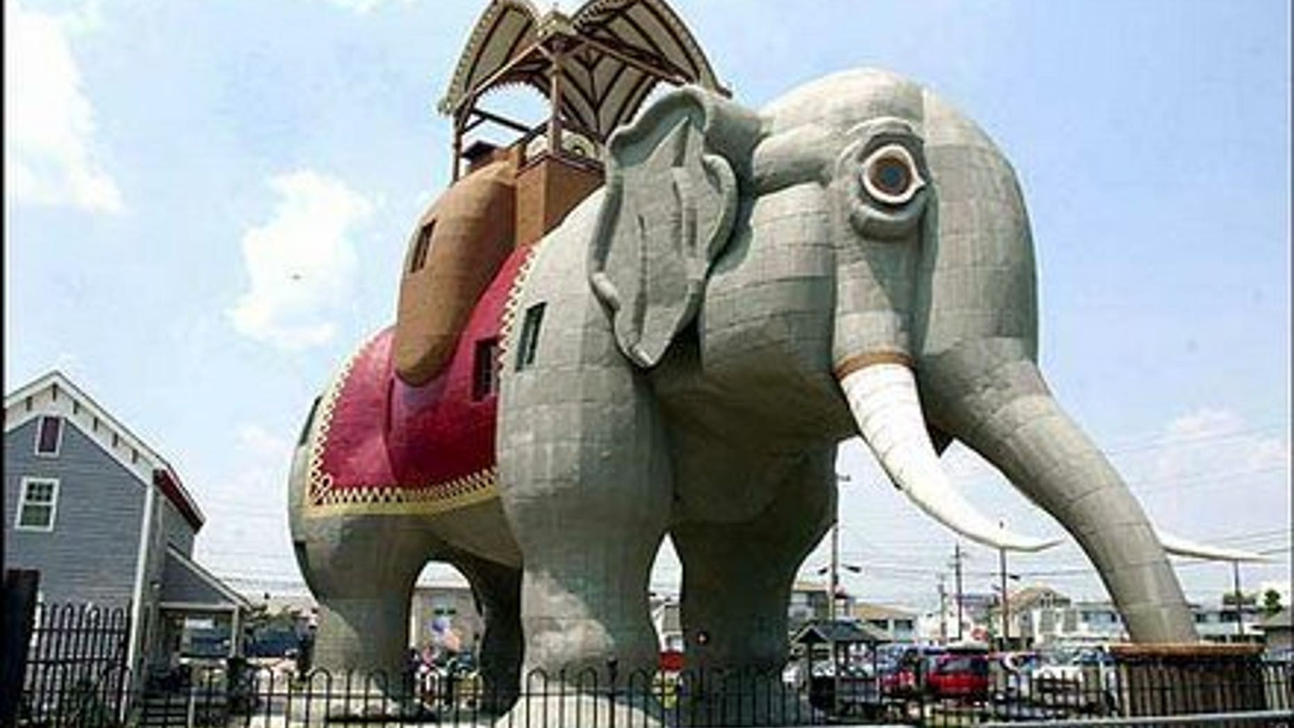 New Jersey shore attraction, Lucy the Elephant loacted in Margate, N.J.