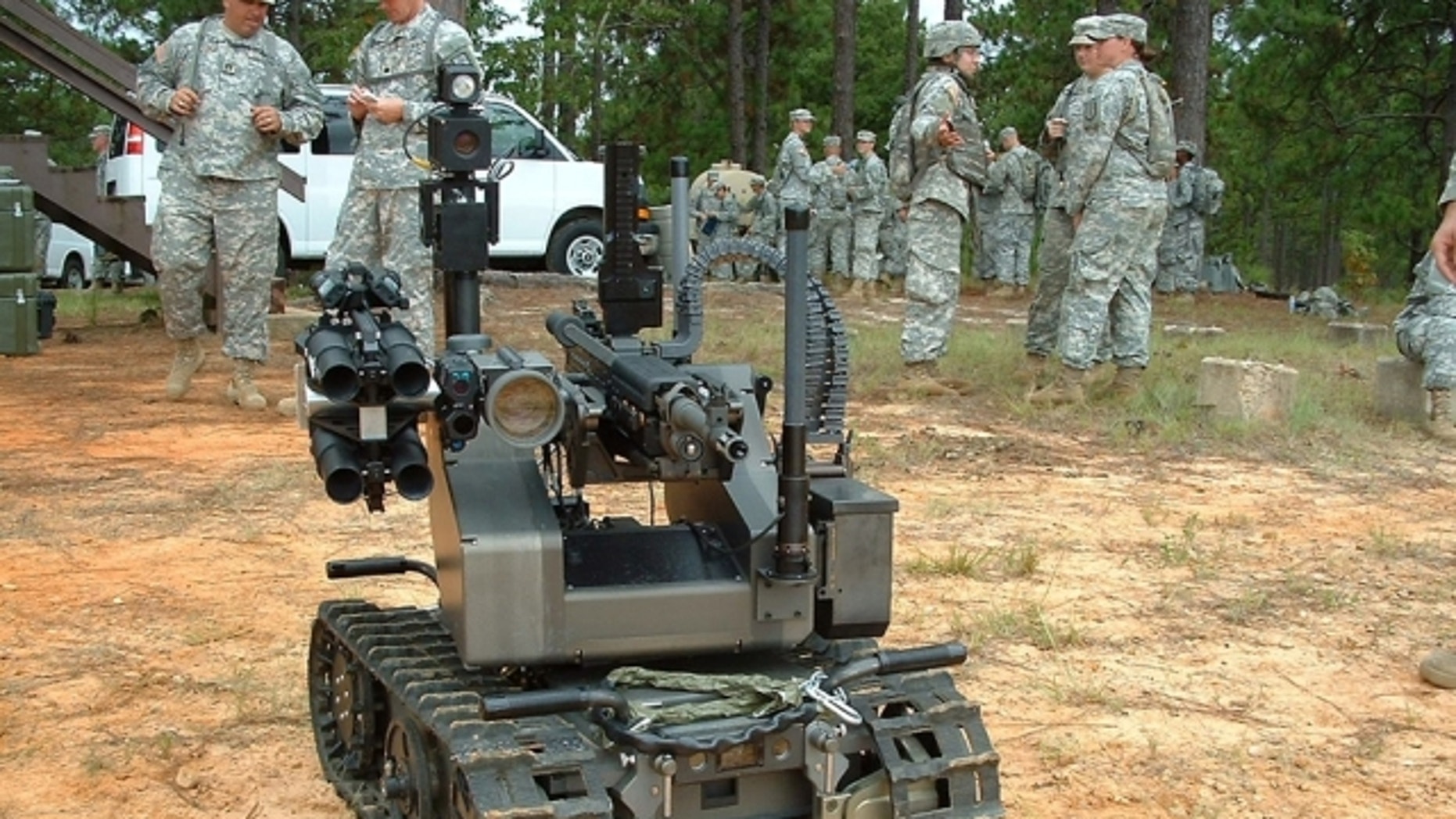 The Marines Now Have Robots That Carry And Fire Heavy Machine Guns Fox News 