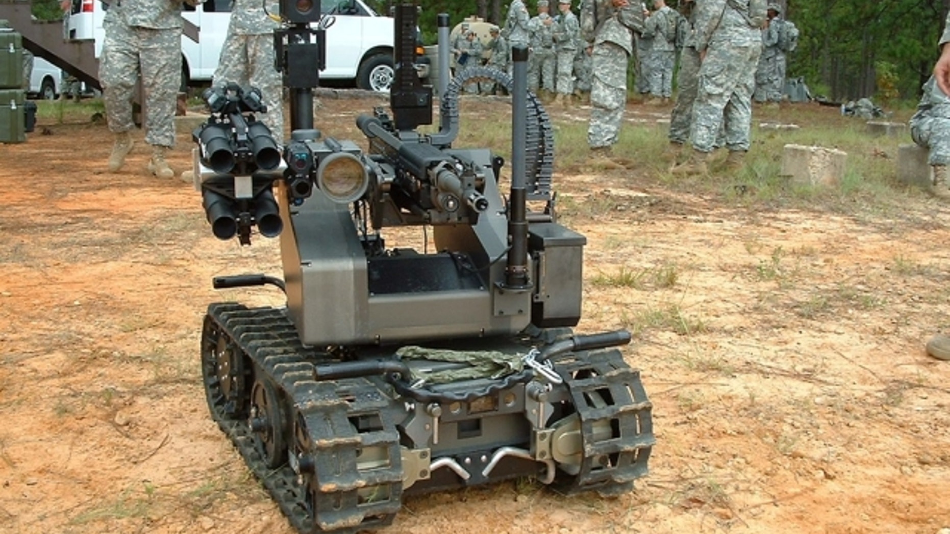 The Marines now have robots that carry and fire heavy machine guns ...