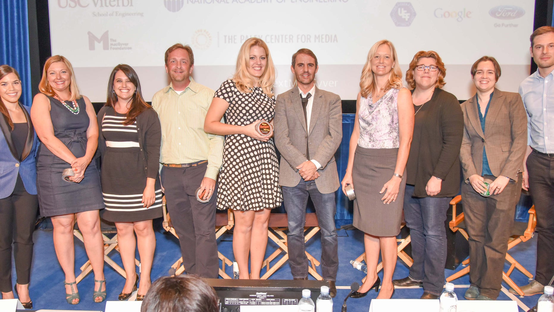 The Next MacGyver Competition Winners with their mentors