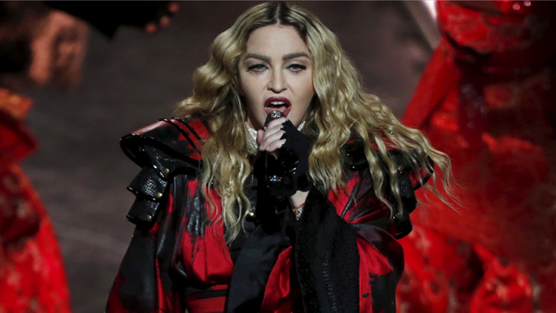 February 20, 2016. Madonna performs during her Rebel Heart Tour concert in Macau, China.