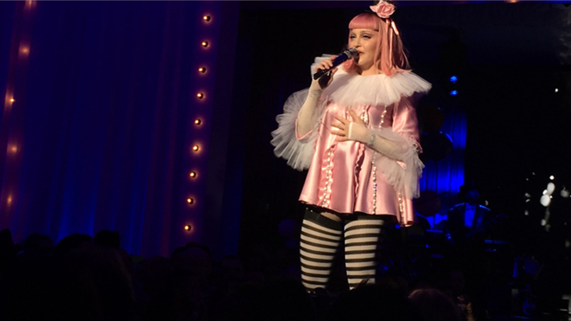 Madonna revealed that she hasn't had sex in a long at a concert in Miami.