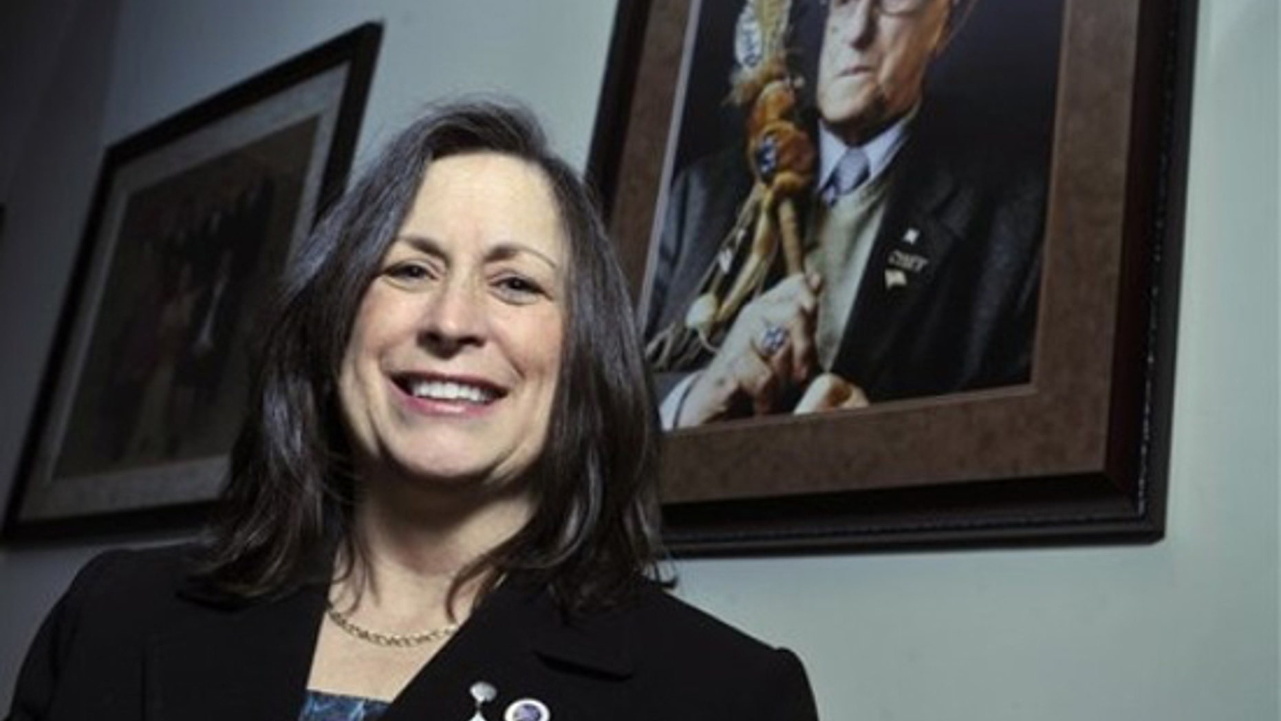 Lynn Malerba is chief of the Mohegan tribe, which won $54 million in federal money. (AP)