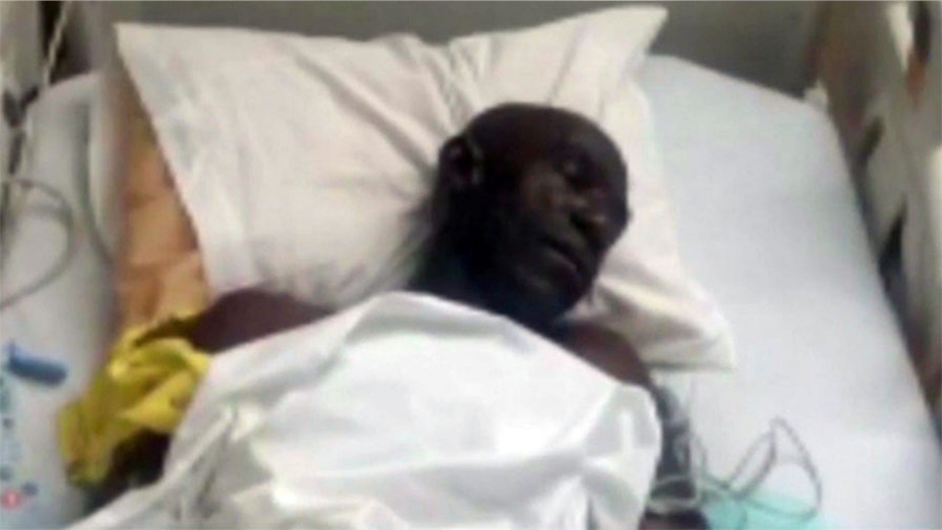 A Nigerian man flying to Chicago from Dubai claims he was beaten, bound and deprived of food and water after an altercation occurred between him an a flight attendant over his seat assignment.