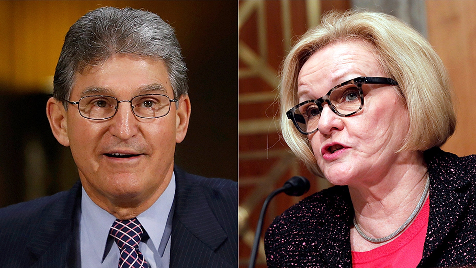 Sen. Joe Manchin accidentally cracked Democratic Sen. Claire McCaskill’s rib while performing the Heimlich maneuver at a caucus luncheon.