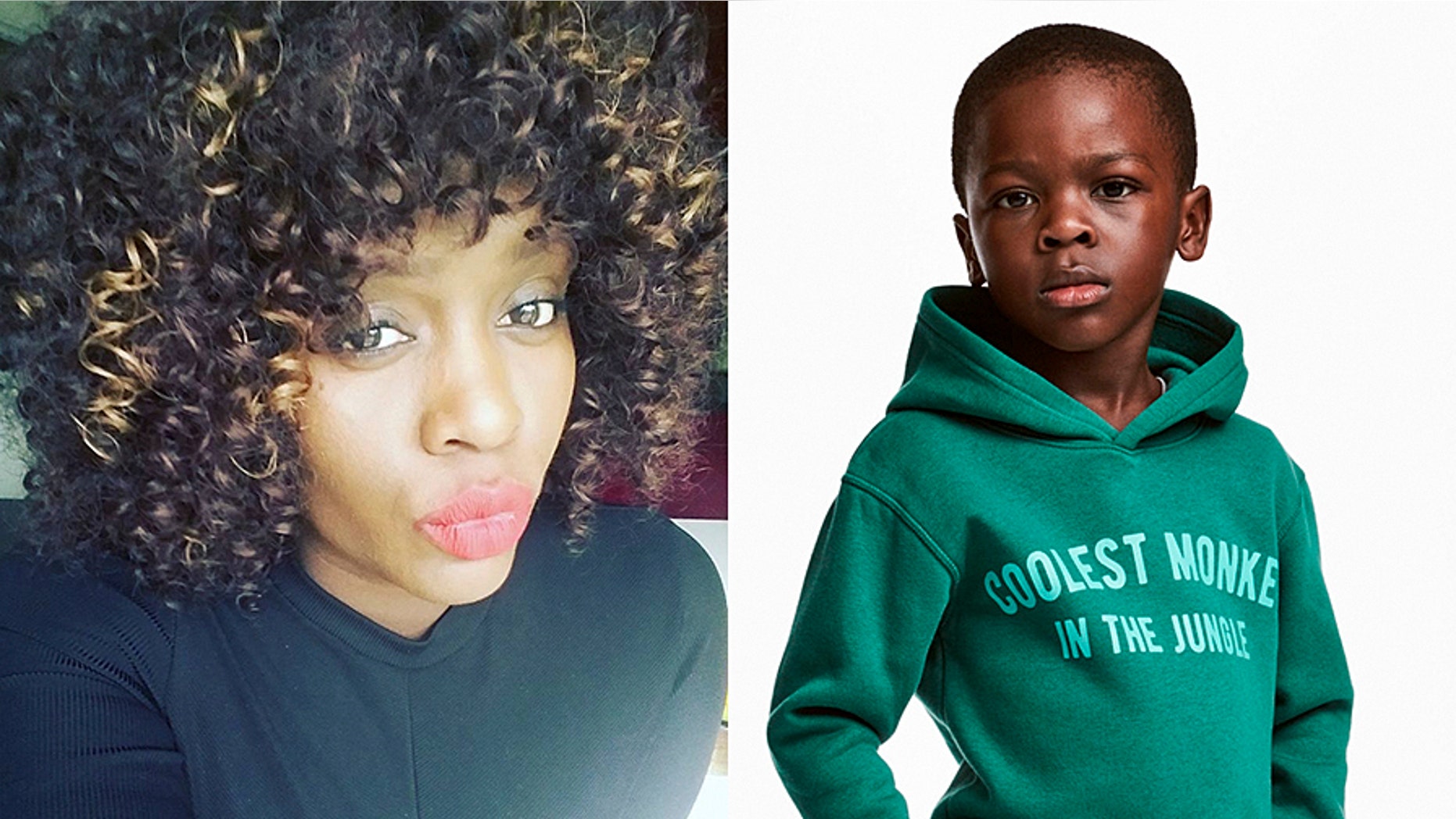Terry Mango, who says she's the mother of the child in H&M controversial sweatshirt ad, called the backlash an "unnecessary issue."
