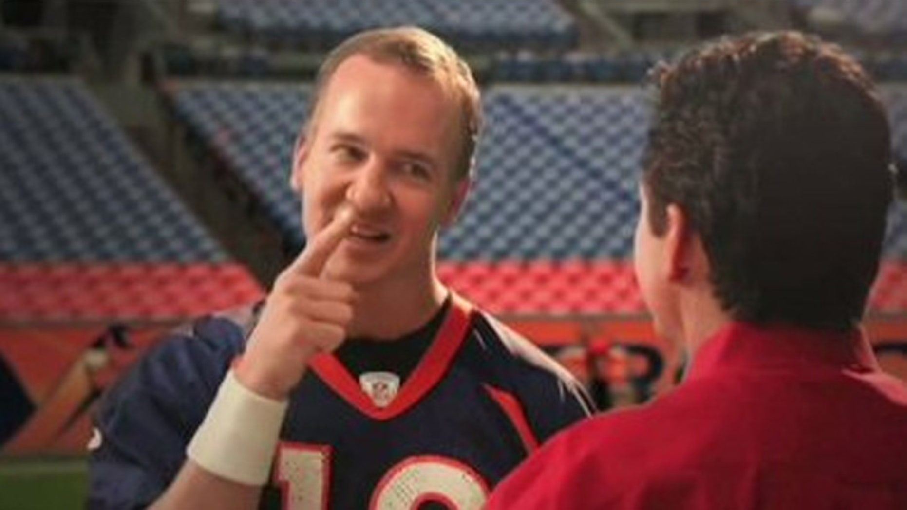Peyton Manning implies that Colorado’s law that legalize marijuana has been good for pizza business.