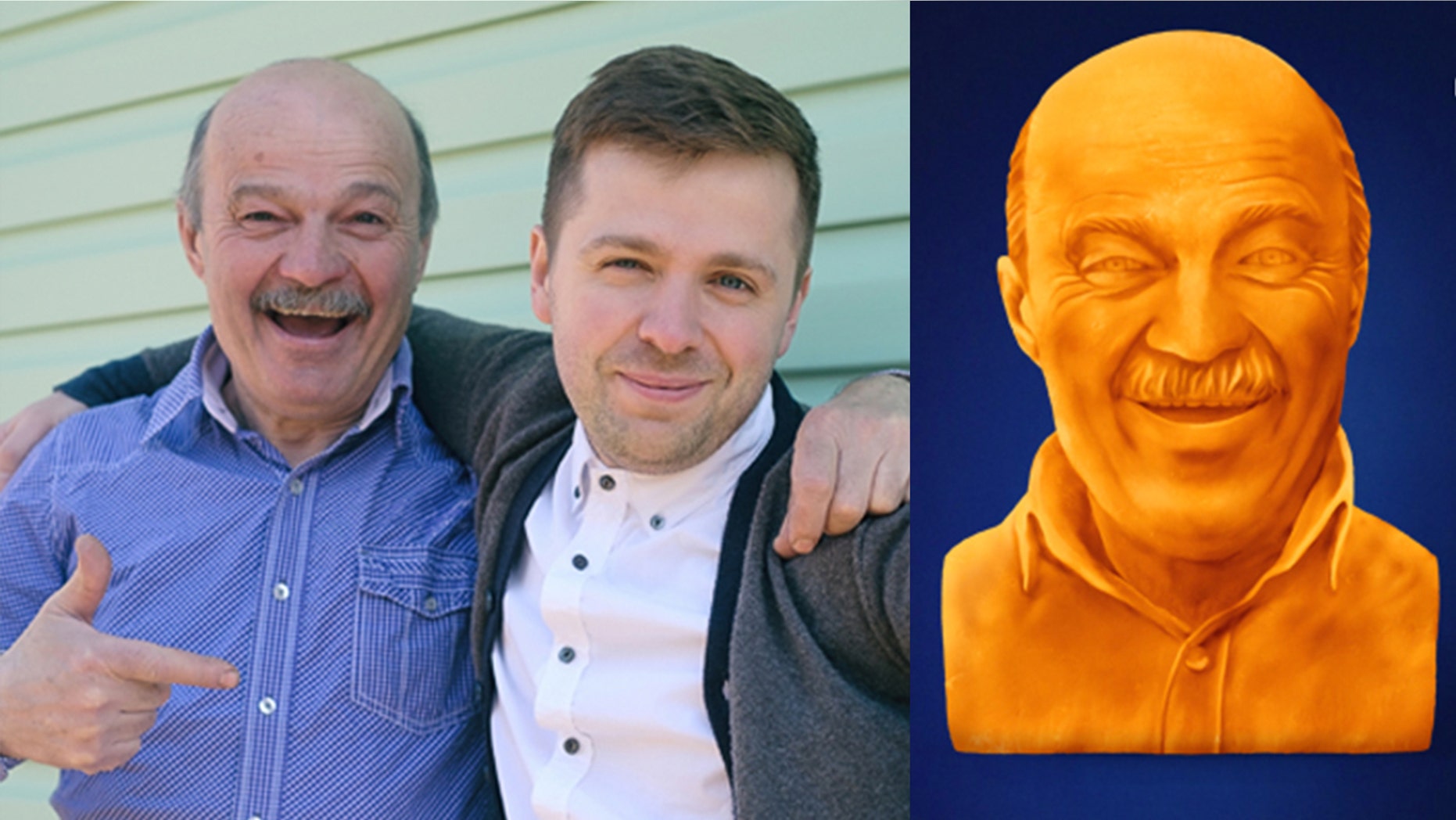 Five lucky winners can "commemorate dad’s cheesy greatness" with a personalized cheese sculpture, just in time for Father's Day.
