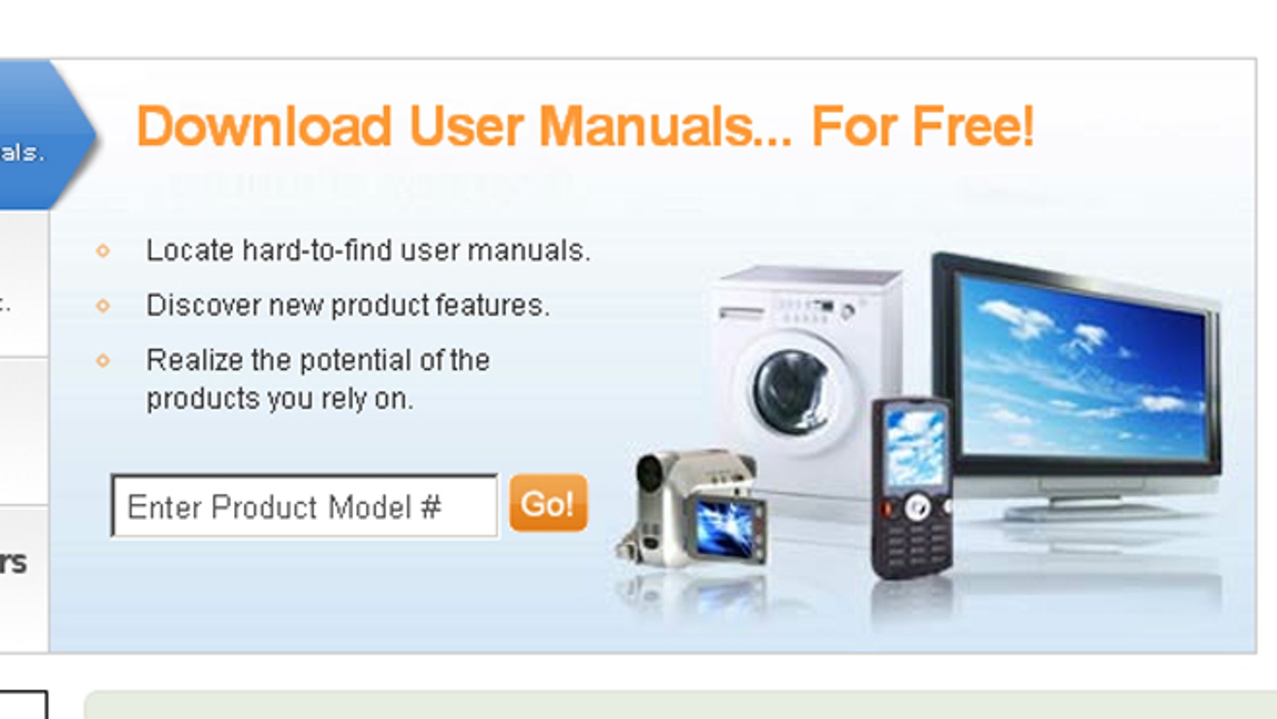 Cool Site Of The Day: Online User Manuals | Fox News