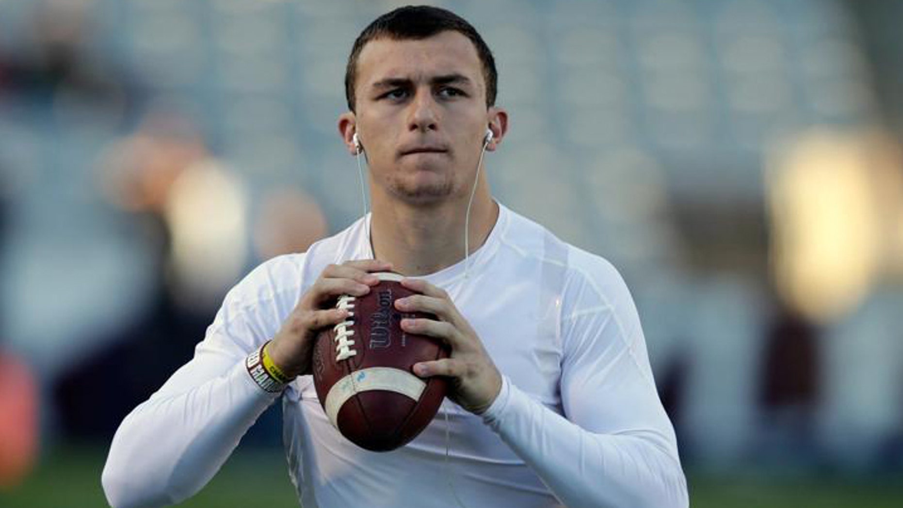 Johnny Manziel has some high-powered fans. (AP)
