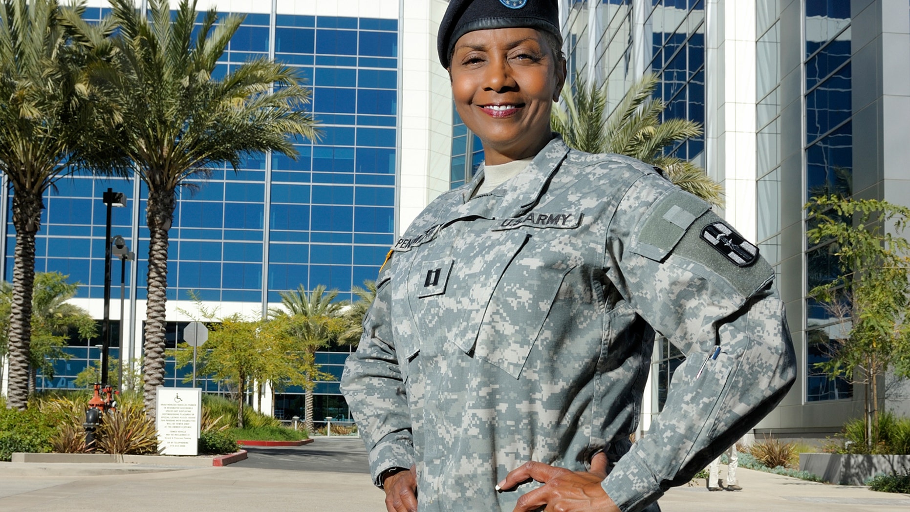 About 2,700 veterans, among them Marcelle Pann Mathis (pictured here) are mentored by someone in the corporate world through ACP.
