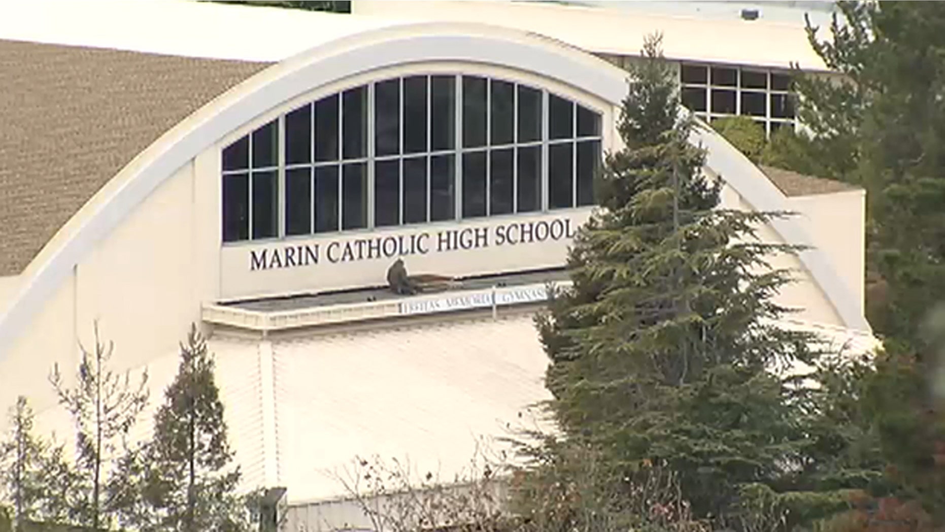 Marin Catholic High School in Kentfield, California.