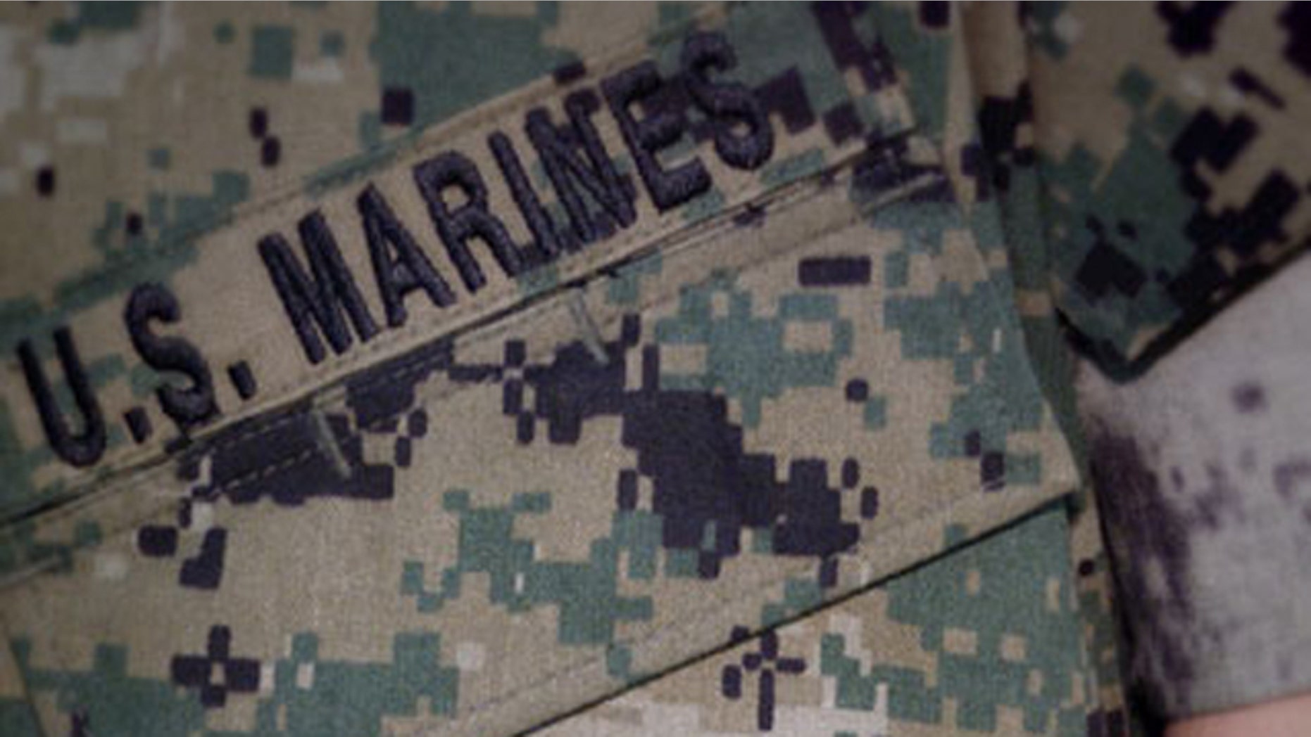 Shown here is the Marine Corps' combat uniform.