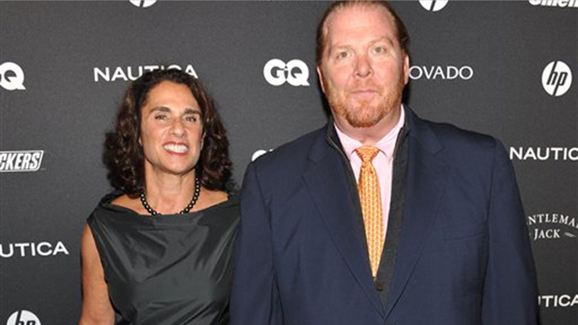Celebrity chef Mario Batali and wife Susi Cahn and their two teen sons are eating for a week on the equivalent of a food stamp budget.