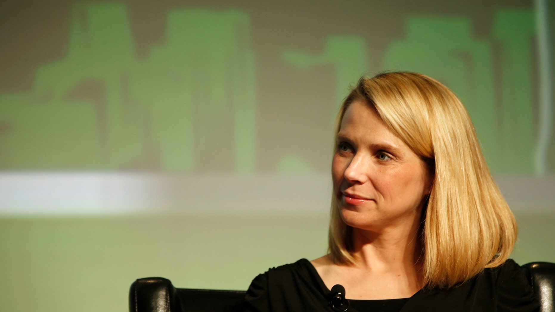 File photo - Yahoo! Chief Executive Marissa Mayer listens in a Startup Battlefield session during TechCrunch Disrupt SF 2012 at the San Francisco Design Center Concourse in San Francisco, California Sept. 12, 2012. (REUTERS/Stephen Lam)