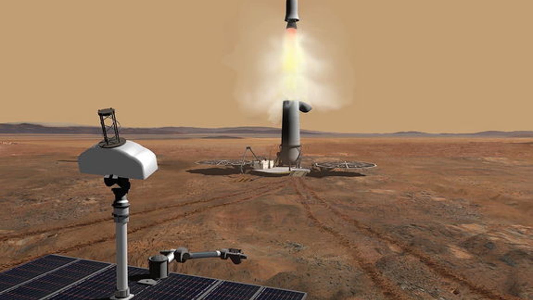 A scoop and scramble Mars sample return mission has long been sought by the scientific community.