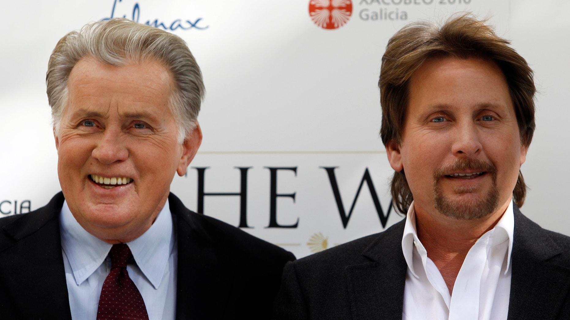 Martin Sheen and his son Emilio Esteves.