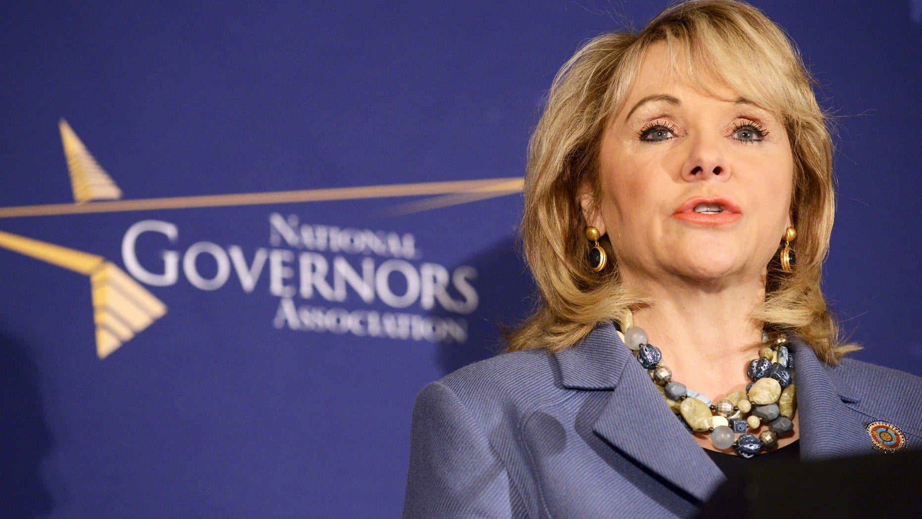 "Teachers want more," Oklahoma Gov. Mary Fallin says of demands for more education spending. "But it's kind of like a teenager wanting a better car."