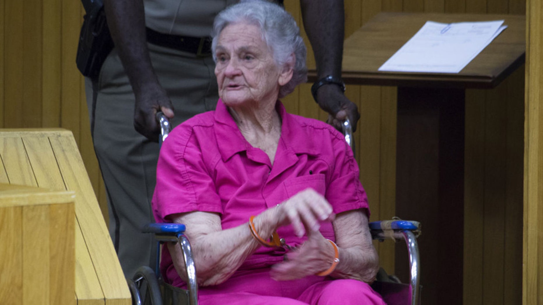 Margaret Kellis, 81, in court last week in Moore County, N.C.