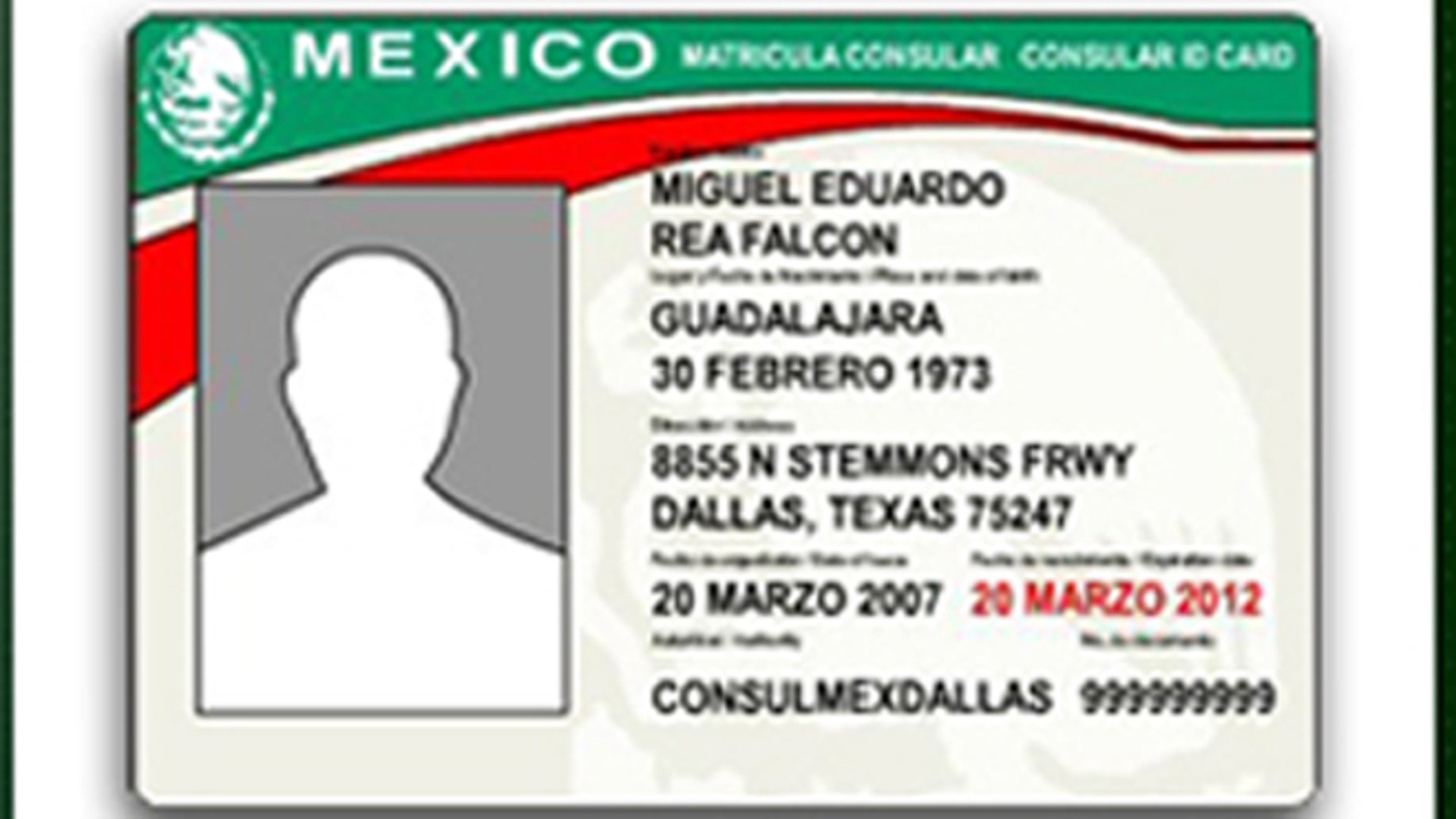mexican passport card