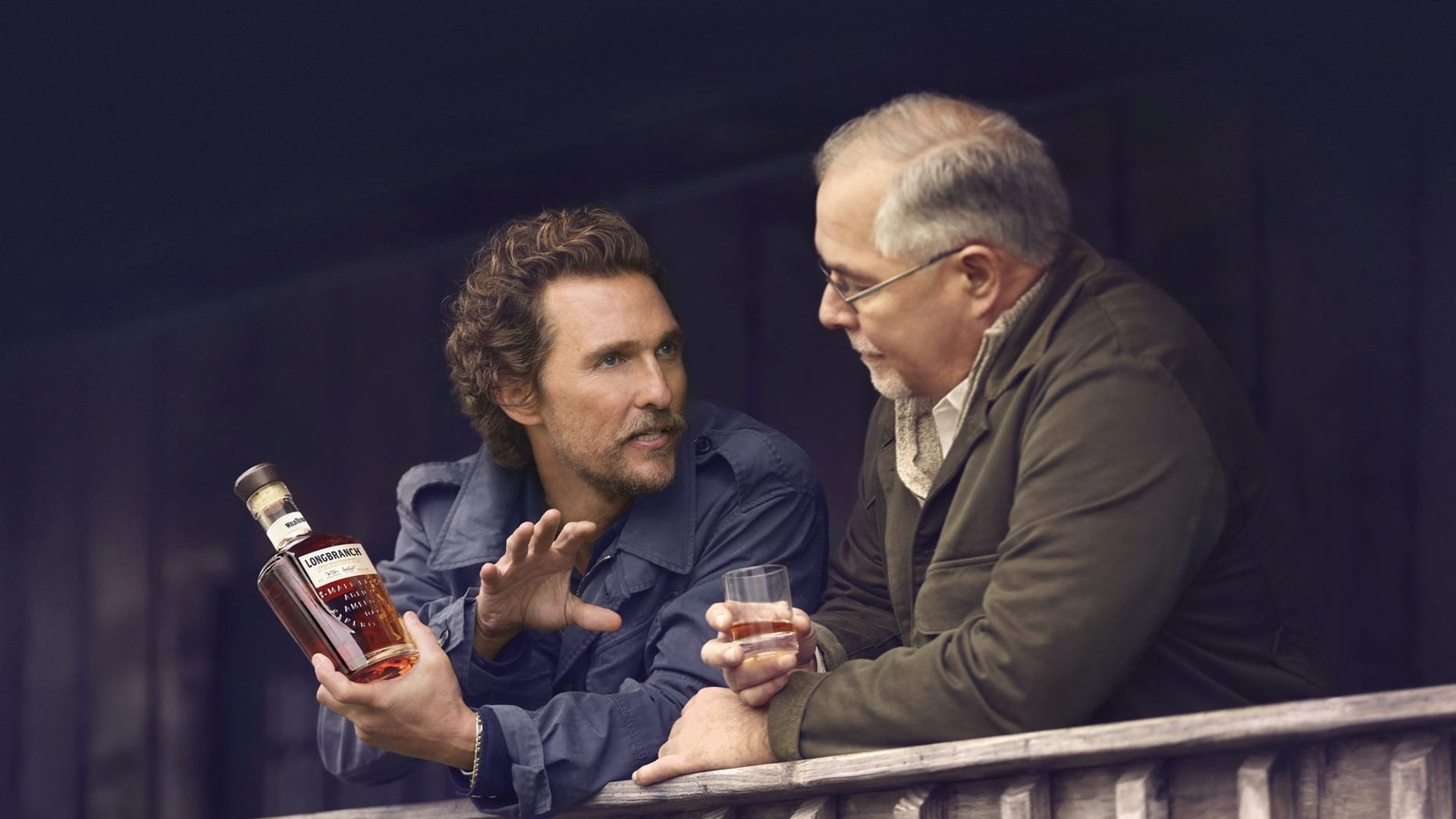 Matthew McConaughey and Eddie Russell launch Wild Turkey Longbranch.
