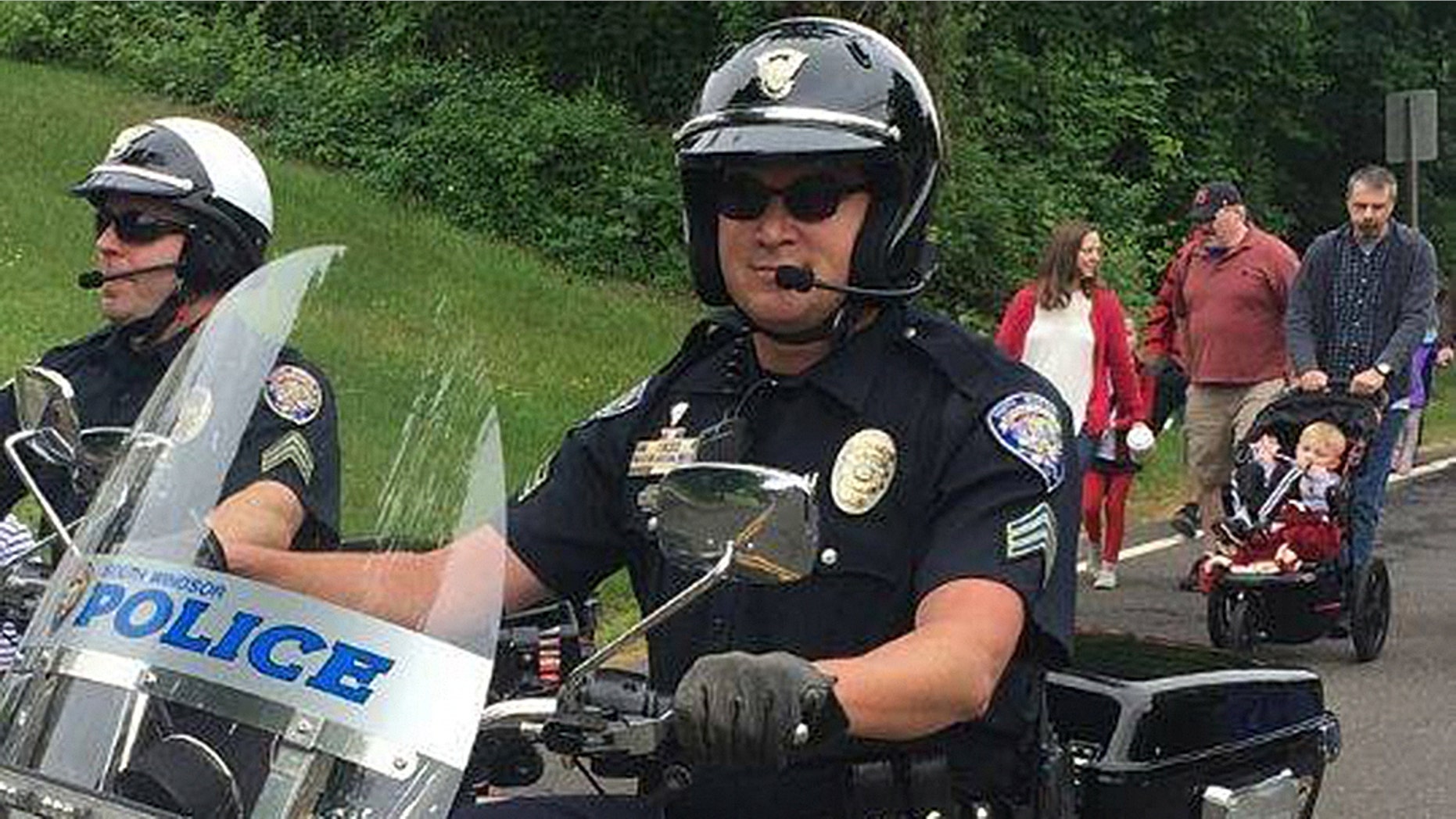 Sgt. Matthew Mainieri of the South Windsor Police Department in Connecticut.