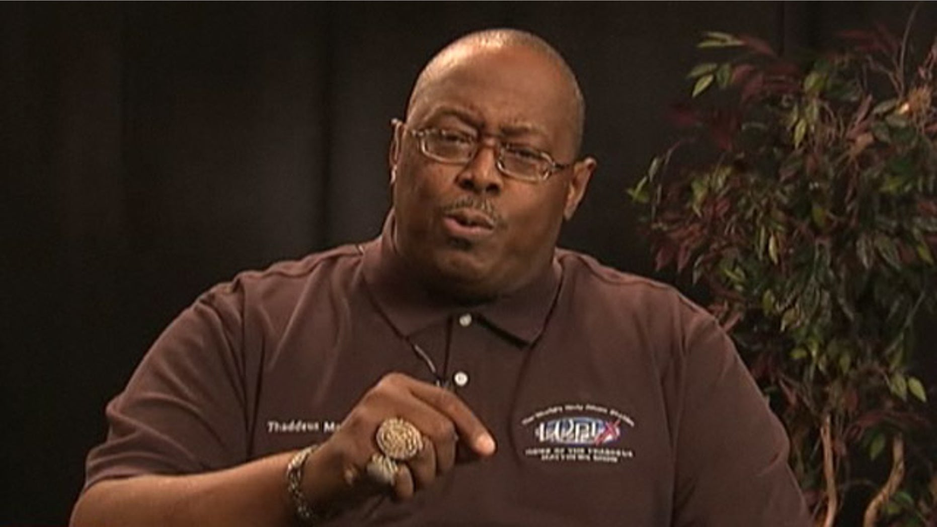 Shown here is Memphis DJ Thaddeus Matthews.