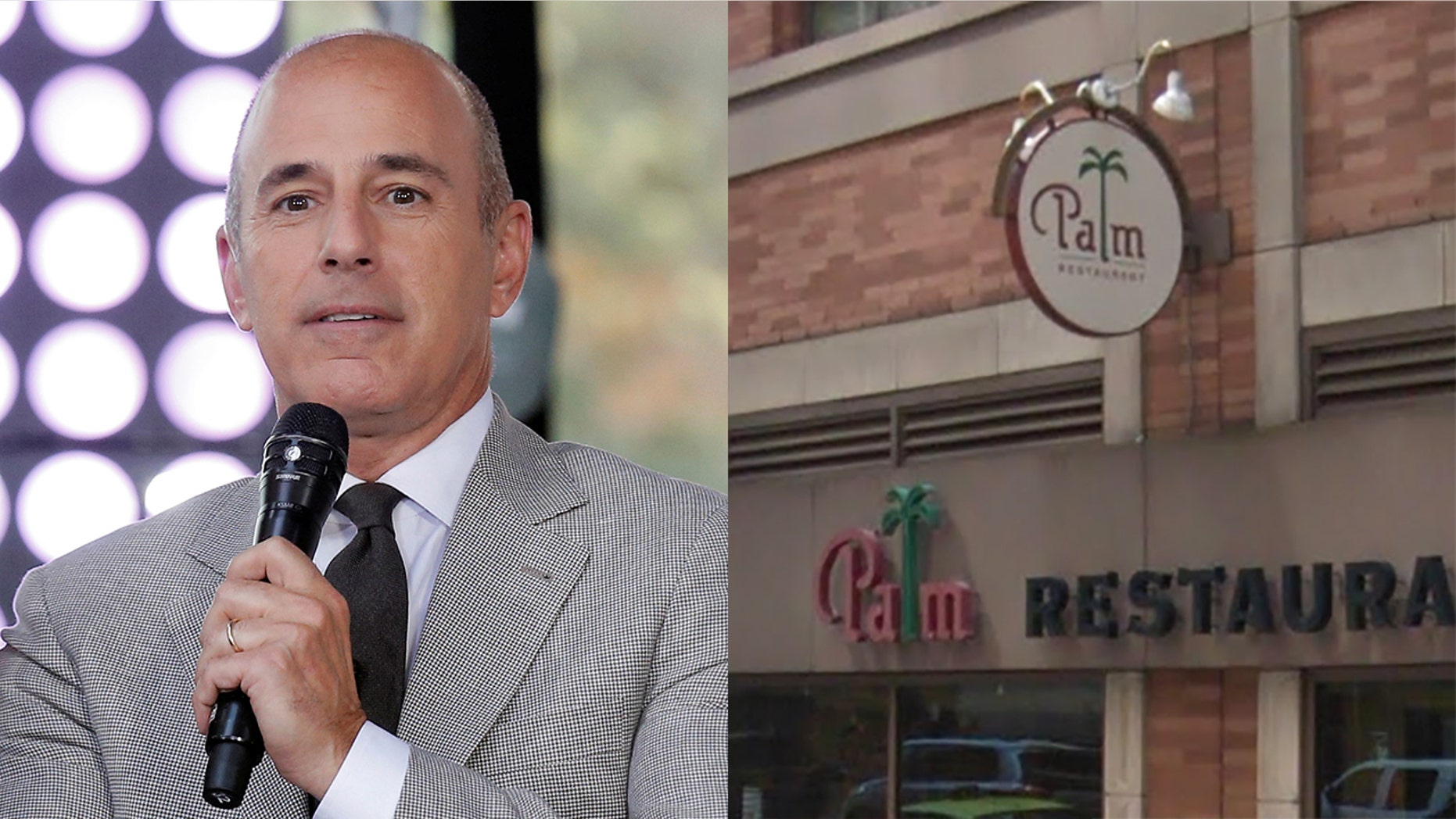 The iconic restaurant, which plasters its walls with caricatures of its regular guests, had quietly removed Lauer's last month.