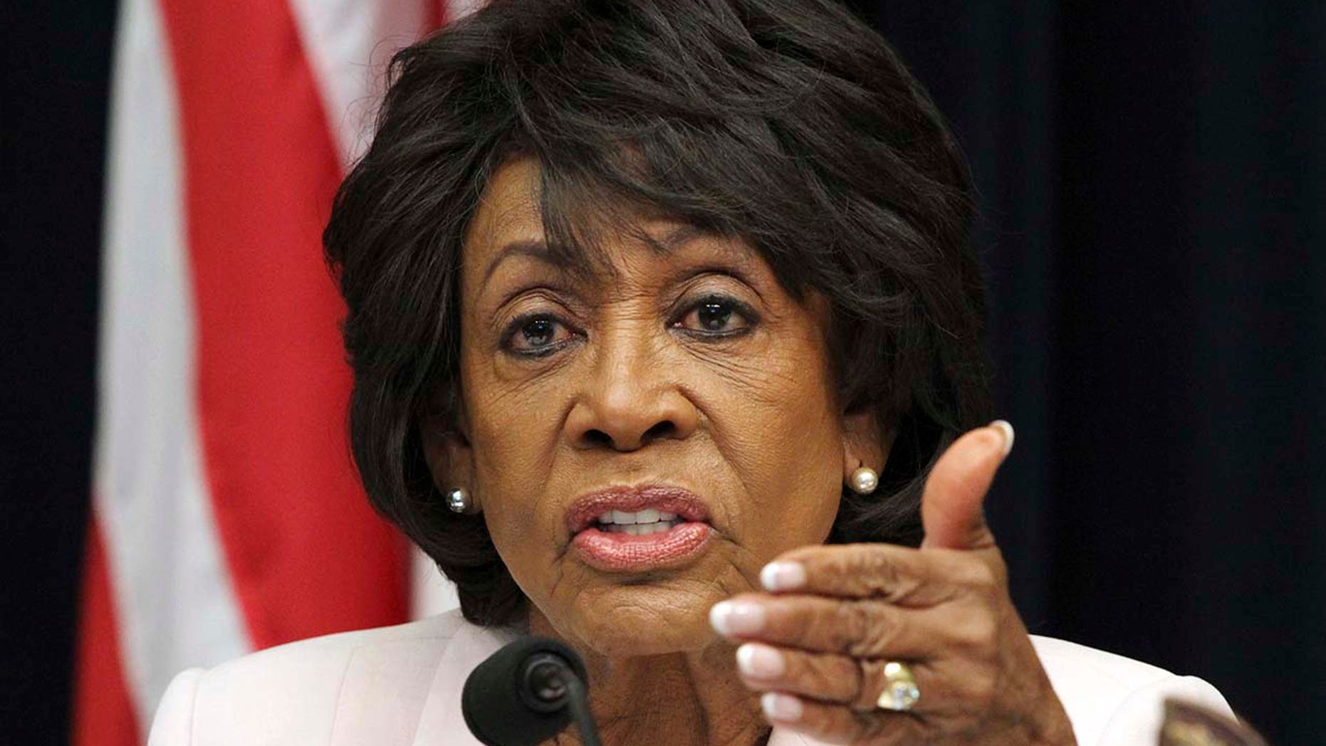 FILE: Rep. Maxine Waters, D-Calif., on Sunday was critical of President Trump's meeting with Russian President Putin.