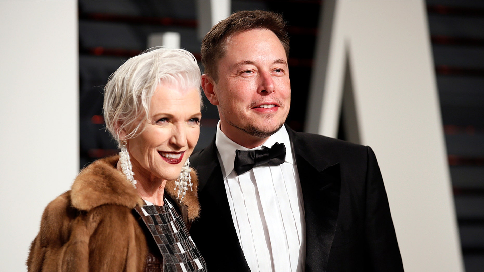 Maye Musk, CoverGirl's latest ambassador, and her son Elon, of PayPal and Tesla fame.