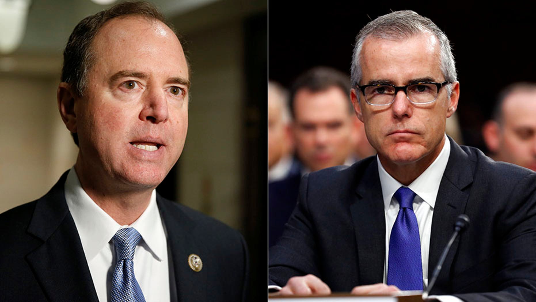 Rep. Adam Schiff, D-Calif., said on Sunday that the firing of former FBI Deputy Director Andrew McCabe "may have been justified."