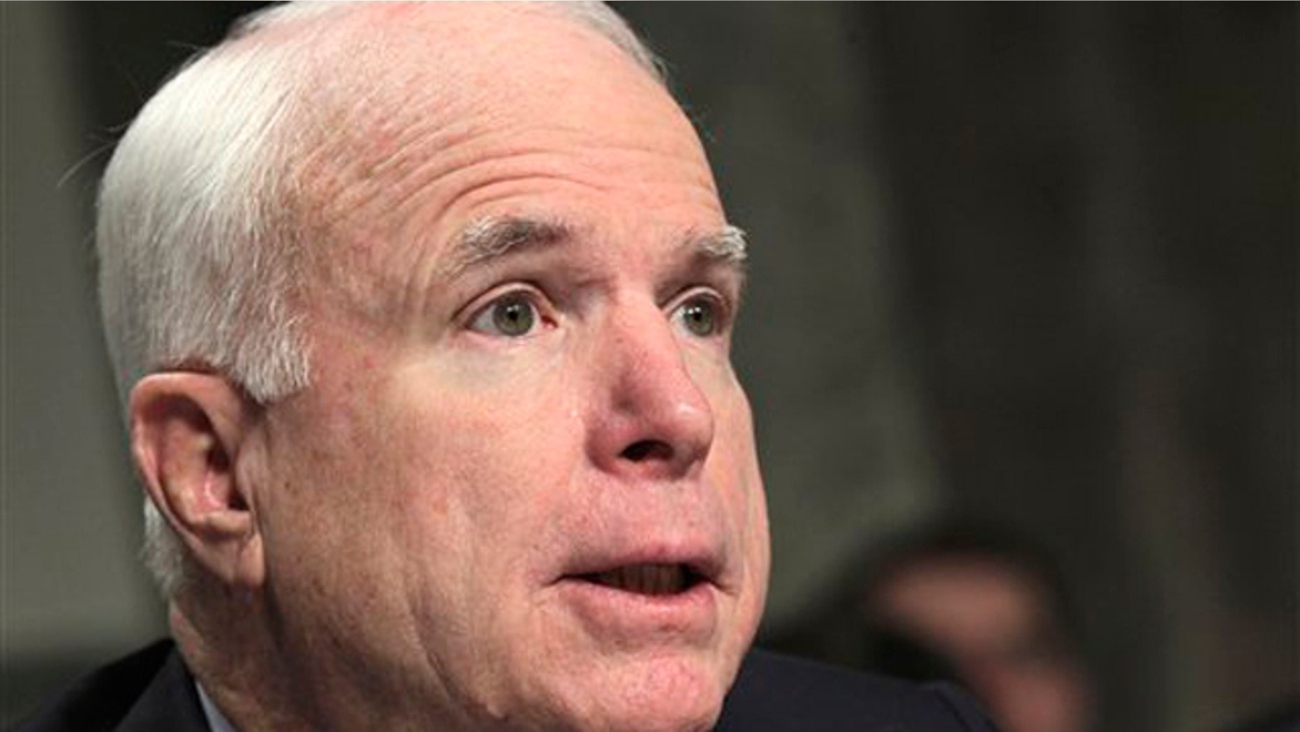 In this March 15 photo, Sen. John McCain is seen on Capitol Hill in Washington.