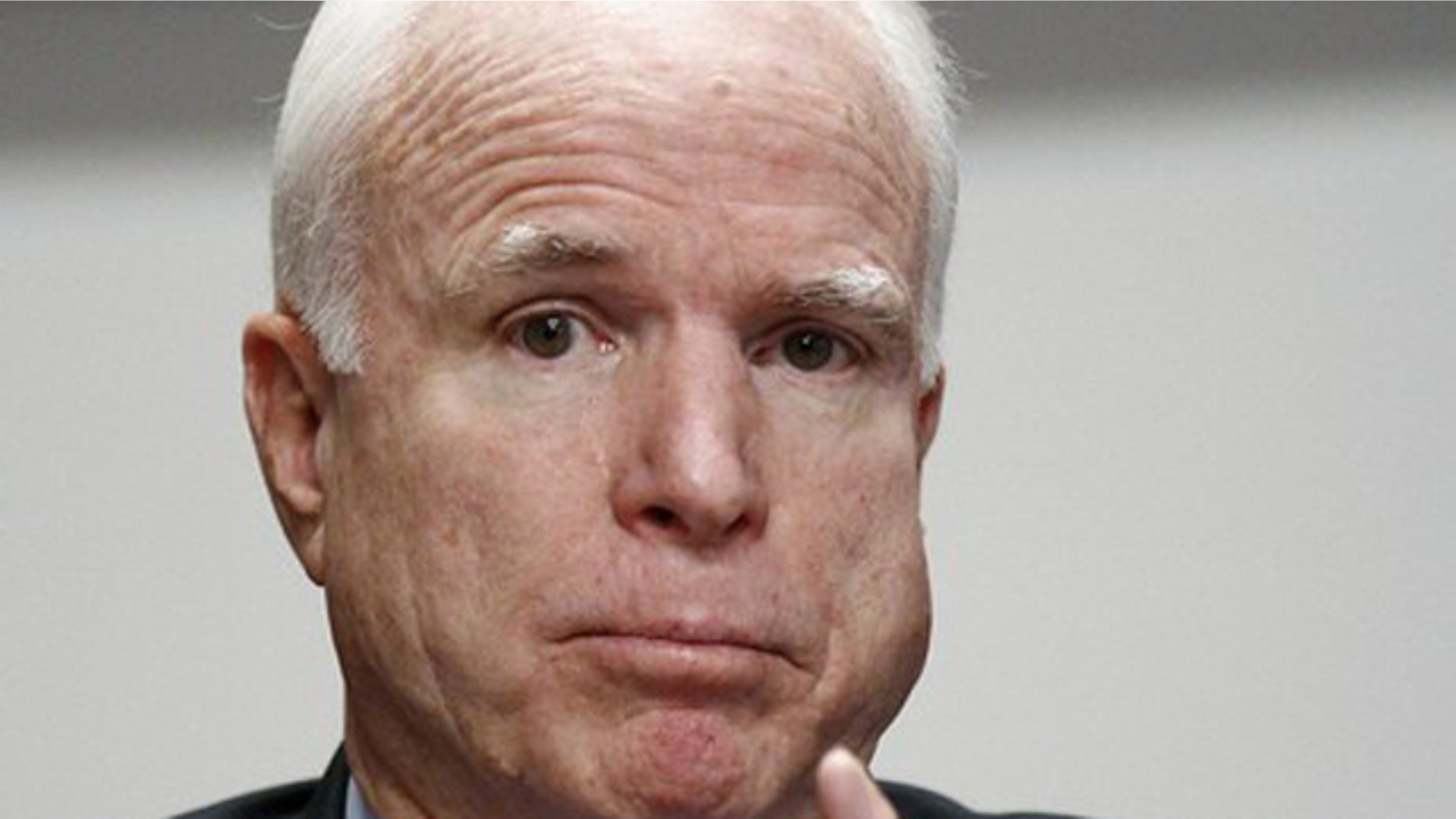 Sen. John McCain speaks at the Reuters Washington Summit in this Sept. 20, 2010 file photo.
