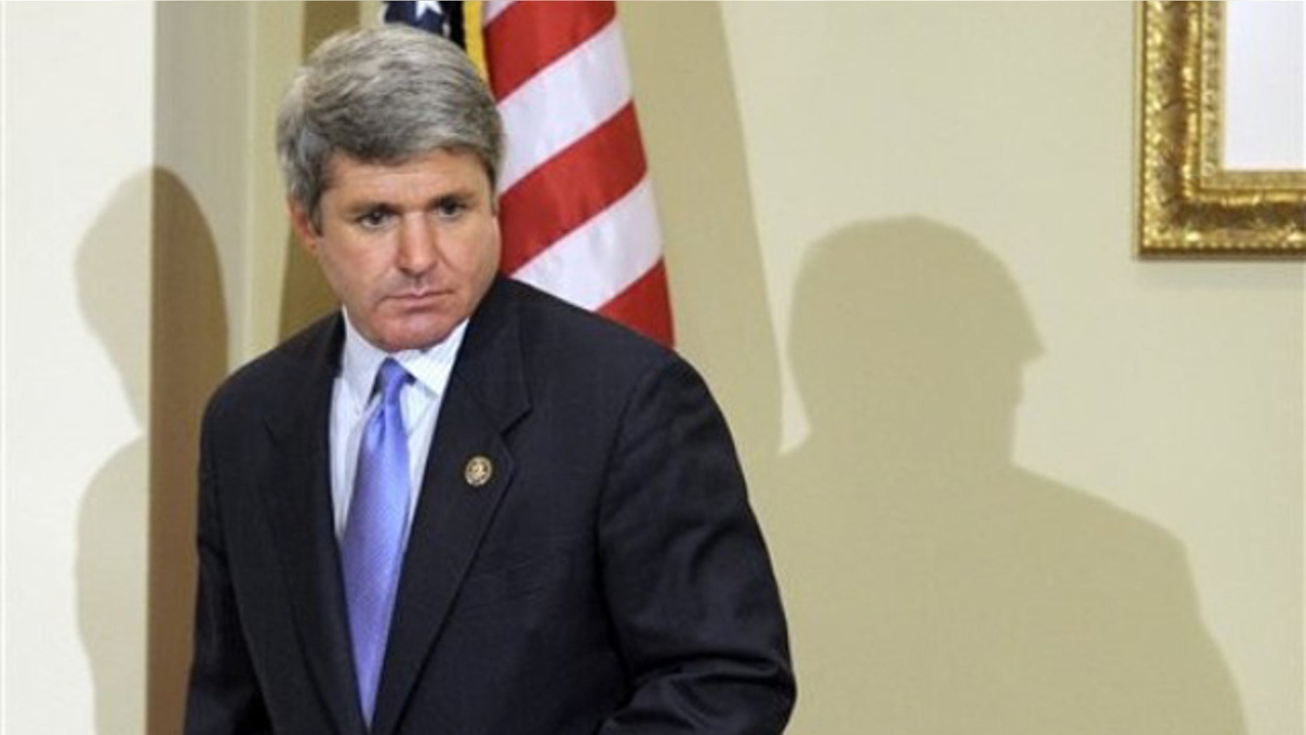 Rep. Michael McCaul arrives for a hearing Nov. 16, 2010, on Capitol Hill in Washington.