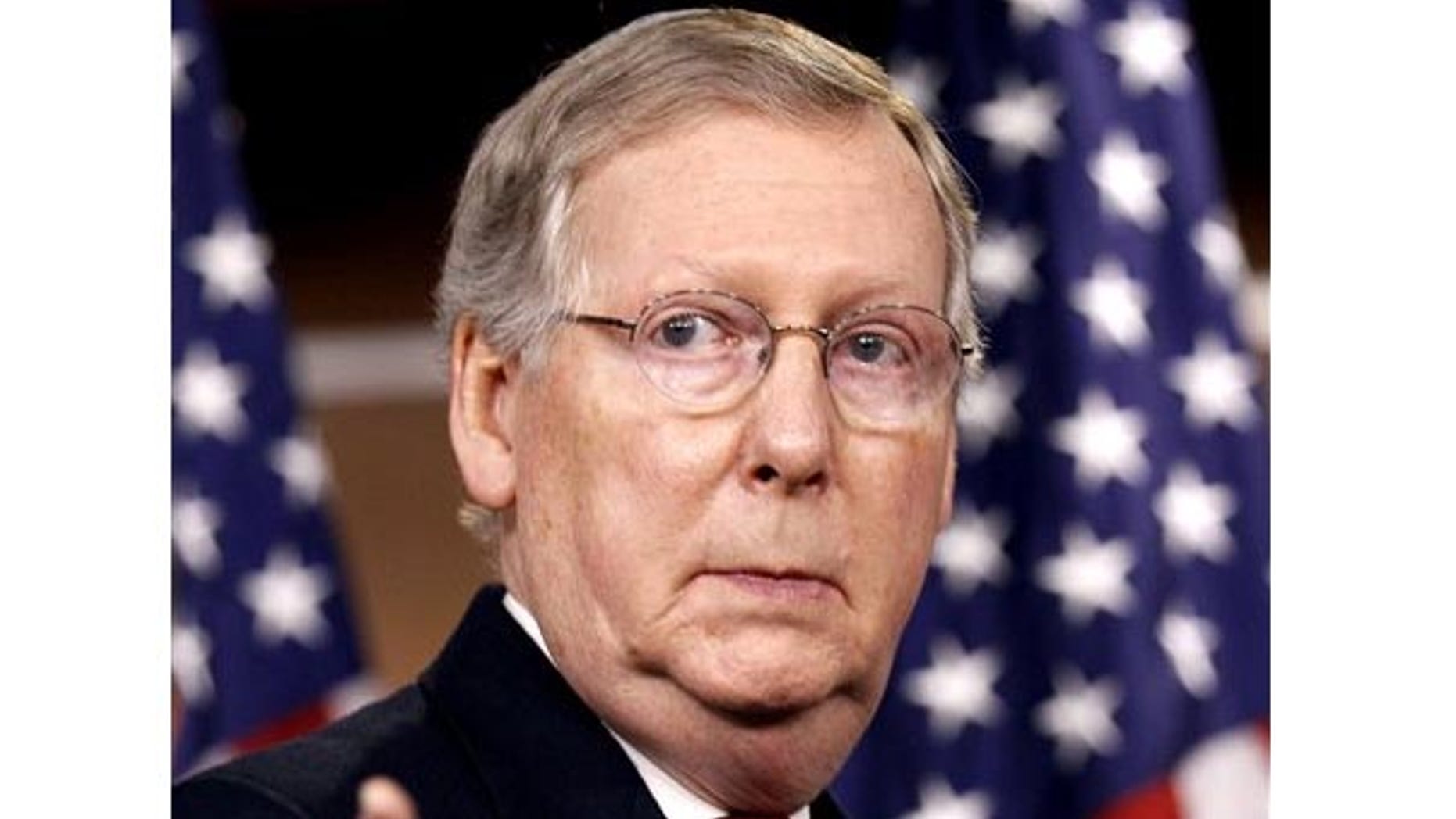 Senate Republican Leader Mitch McConnell of Kentucky