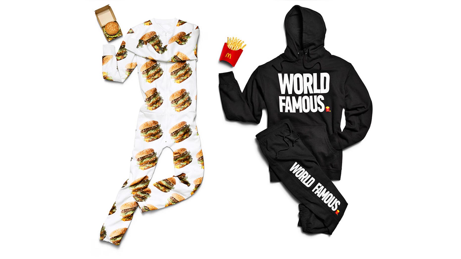 McDonald's now has a line of official McDelivery apparel.