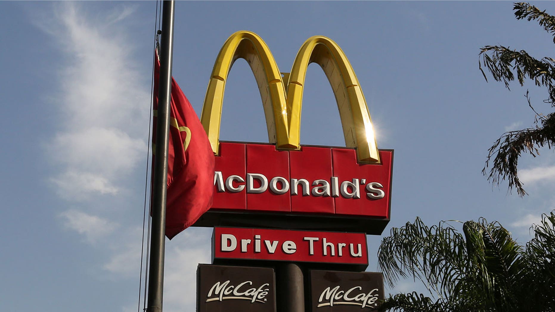 Two women in a Texas McDonald's were filmed punching and fighting each other.