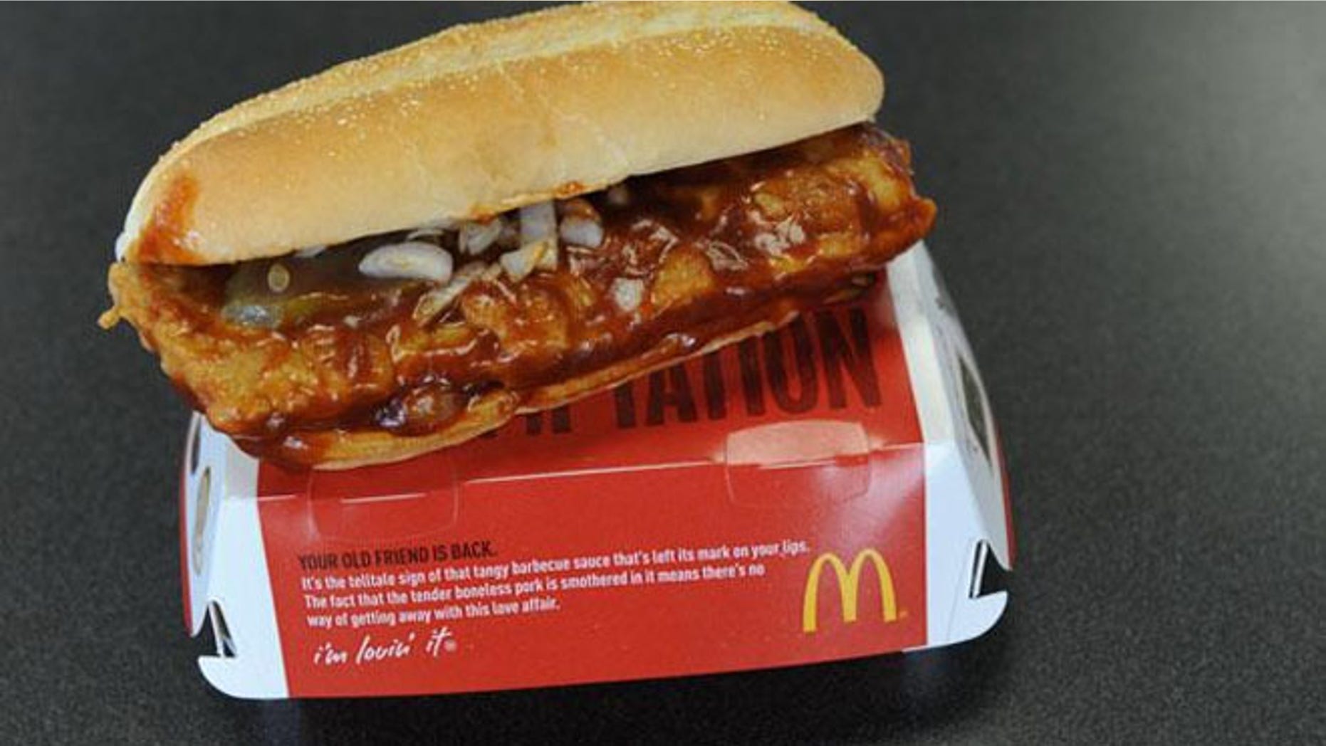 The sandwich will only be coming back to 55 percent of franchises. Last year, that number was 75 percent.
