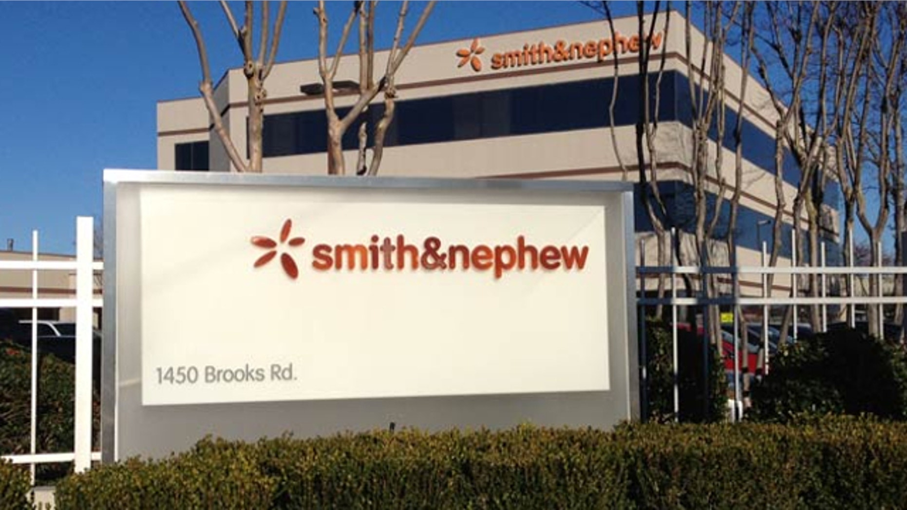 Global medical technology company Smith & Nephew's offices in Memphis, Tenn.