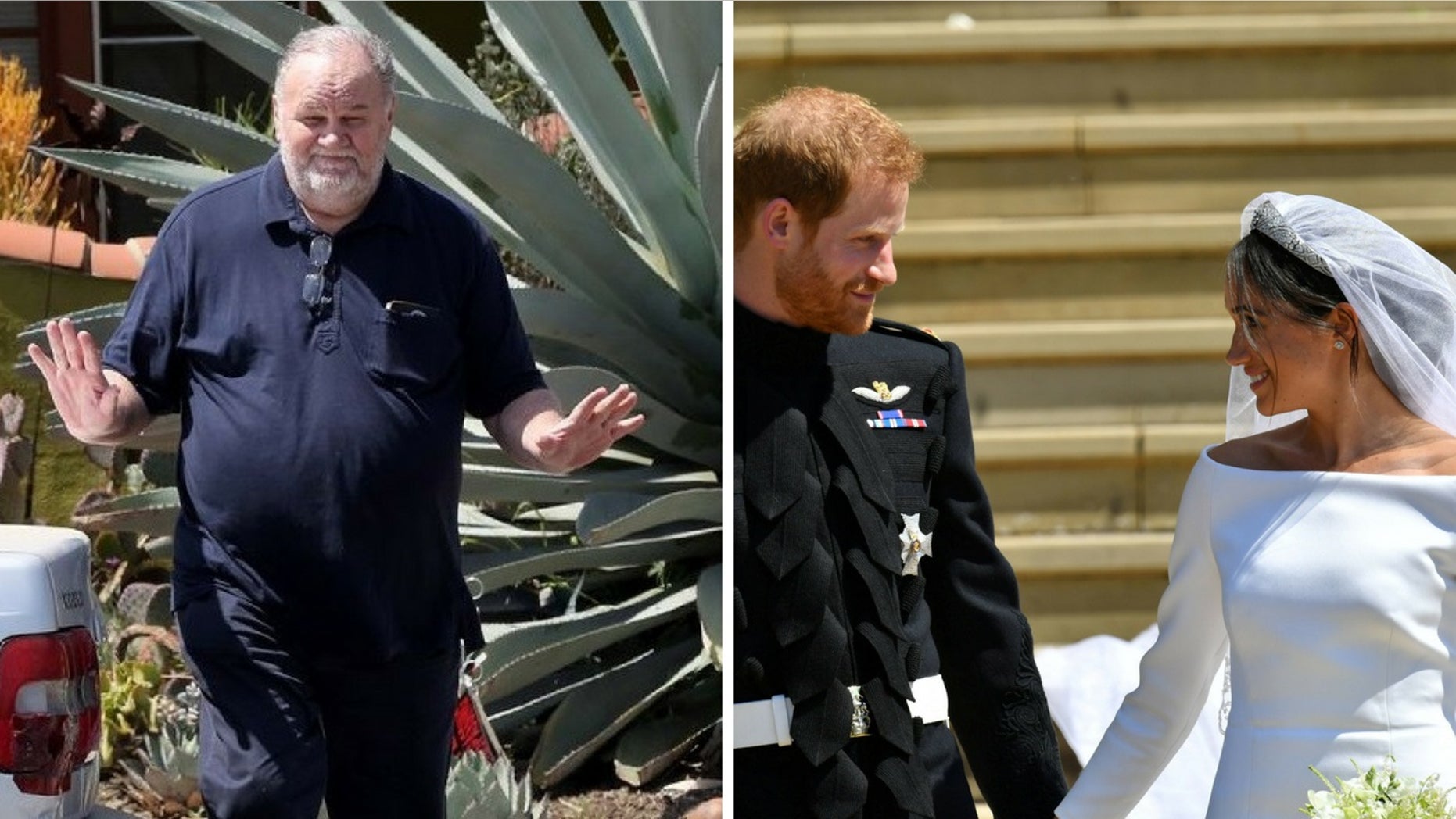 Thomas Markle, Meghan Markle’s father, said he wished he was at the royal wedding on Saturday, May 19, 2018.
