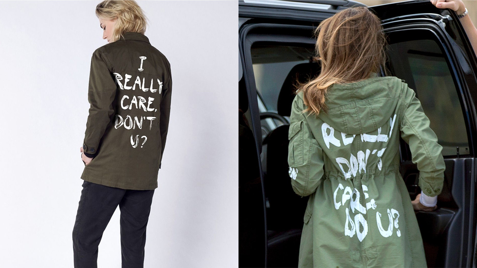 Company Sells Out Of Charitable I Really Care Jacket In Wake Of Melania Controversy Fox News Company Sells Out Of Charitable I Really Care Jacket In Wake Of Melania Controversy Fox News