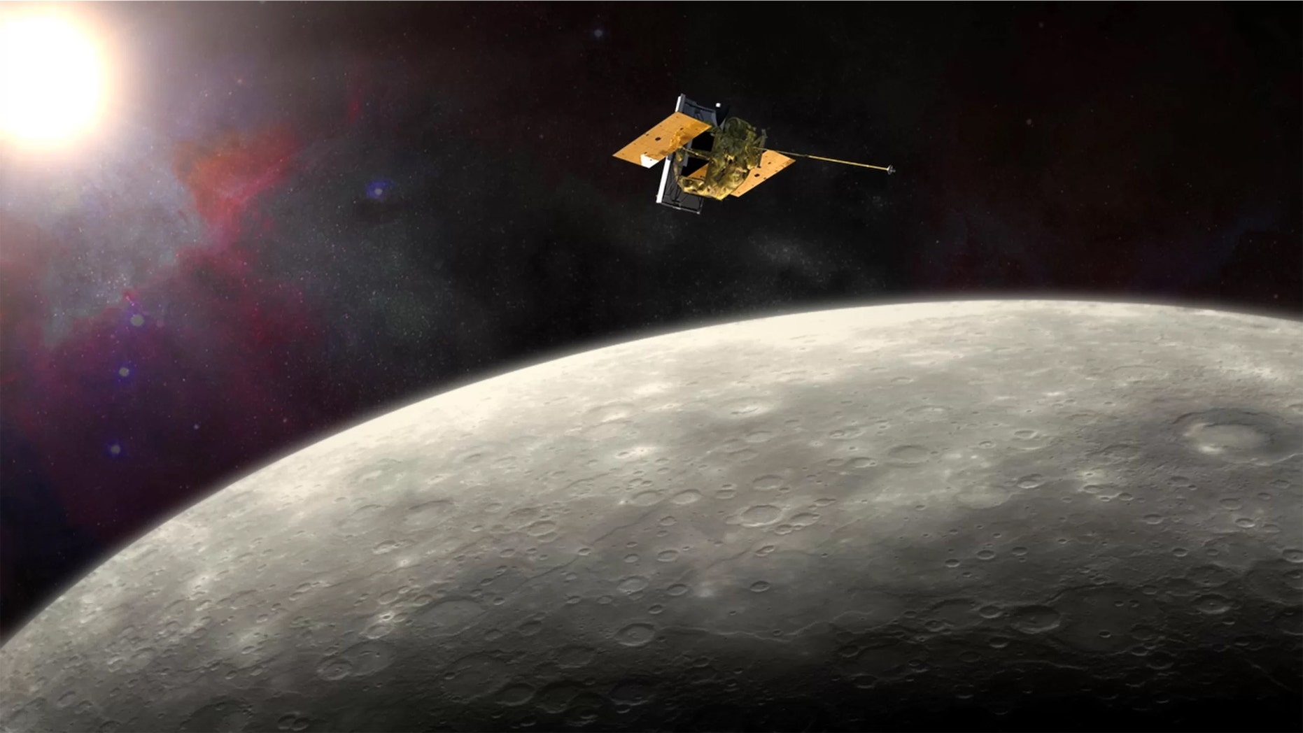 NASA's MESSENGER probe traveled for more than 6.5 years through space before it entered Mercury orbit in 2011. Credit: NASA/JHU-APL
