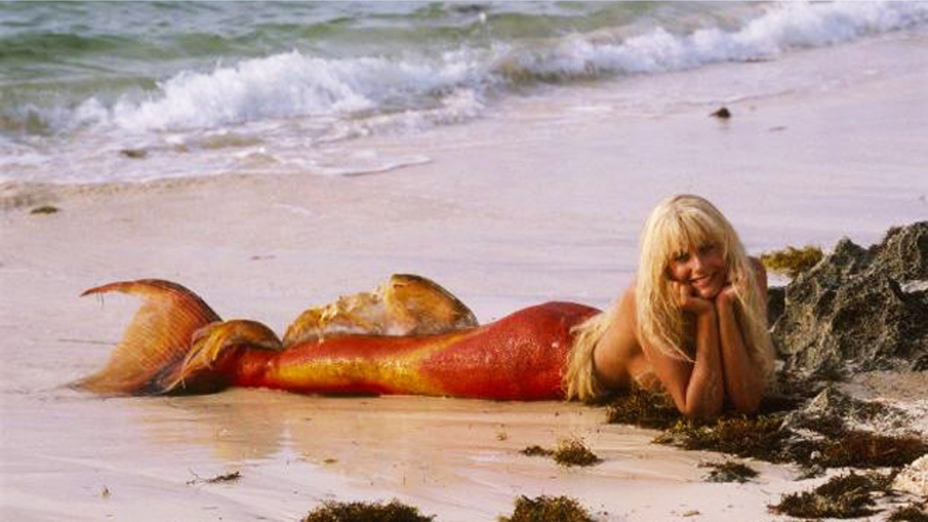 Darryl Hannah as a mermaid in the 1984 film "Splash."