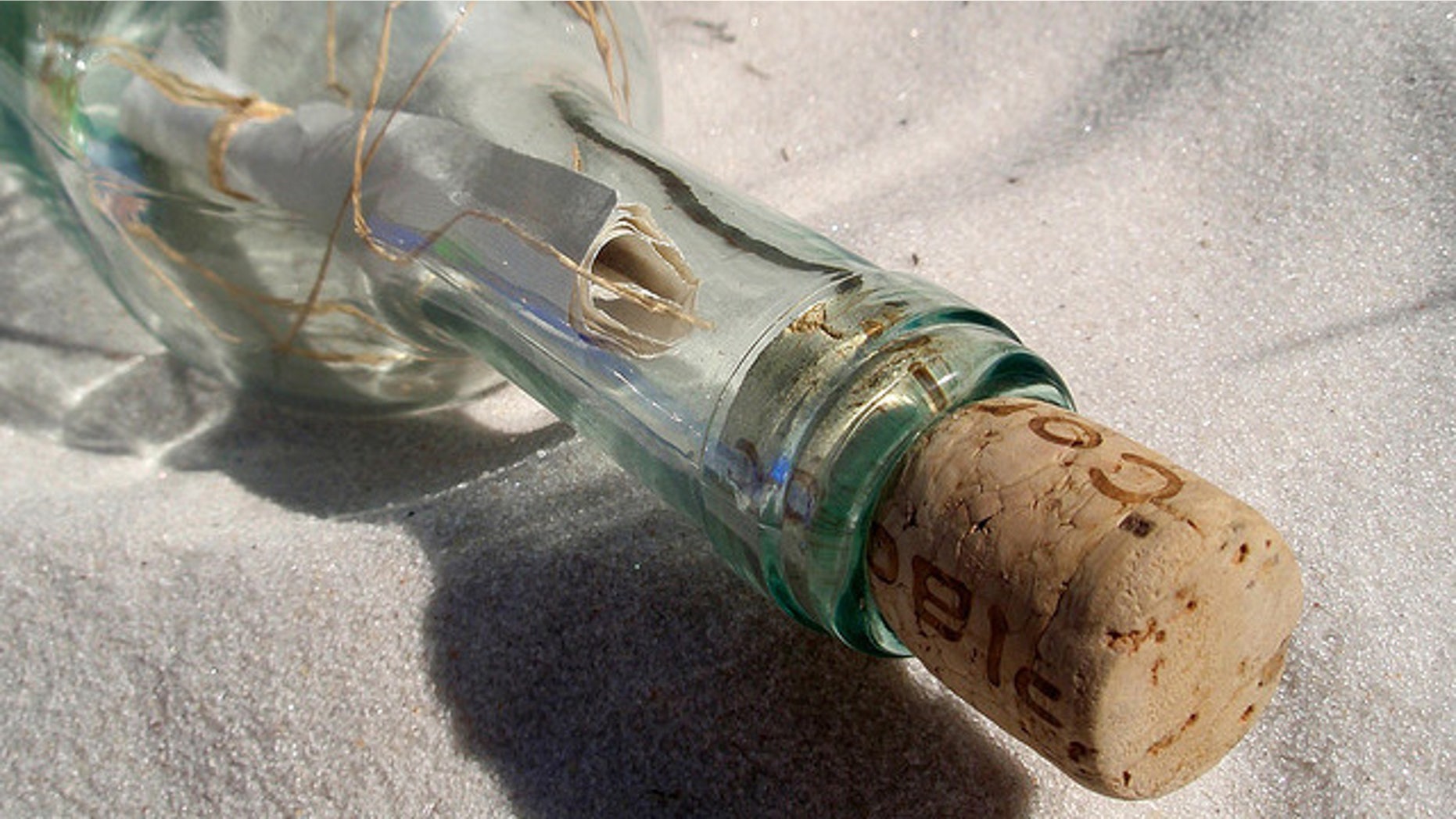 Corey Swearingen's message in a bottle successfully crossed the Atlantic.