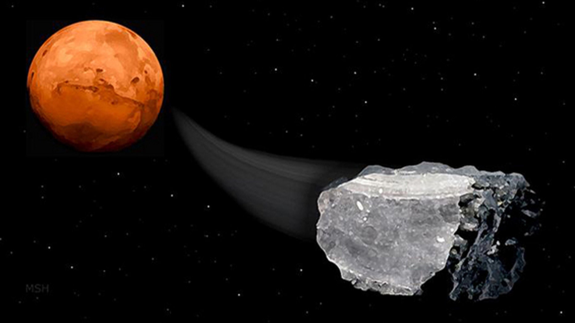 Meteorites from Mars found on Earth have traces of methane, adding weight to the idea that life could live off methane on the Red Planet, scientists say. But the methane detection alone is not proof that life exists on Mars now or in the past,