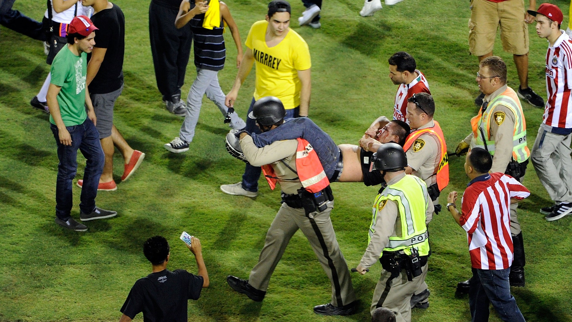 Mexican Soccer Match Devolves Into Madness In Las Vegas - Fox News