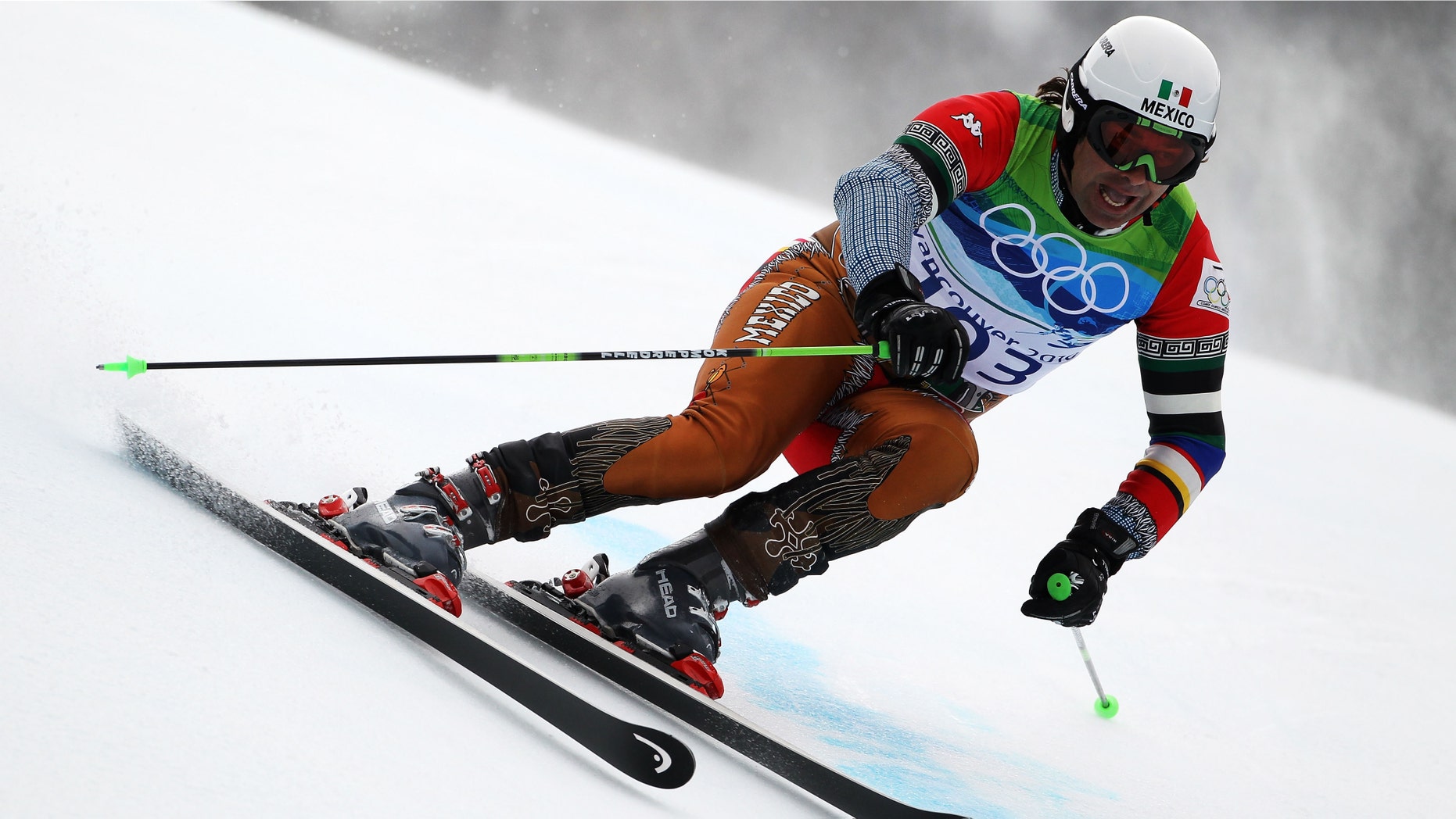 Hubertus Von Hohenlohe during the Alpine Skiing Men's Giant Slalom in February 2010 in Whistler, Canada.